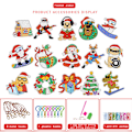 Miniatyrbillede 2 af 5: 2024 Julekalender Nedtællings Adventskalender Blind Box Overraskelseslegetøj Børn Julegaver