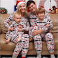 Miniatyrbild 2 av 6: Julklapp Familj Matchande Pyjamas Nattkläder Jul Tryckt Vuxna Barn Spädbarn Nattkläder Pyjamas Pjs Set Mom M