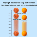 Miniatyrbild 7 av 7: Tyst Basketboll för Inomhusträning Låg Ljudnivå för Aktiviteter orange