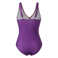 Miniatyrbillede 3 af 5: Dame Mavekontrol Hel Badedragt Monokini Plus Størrelse Badedragt Svømmedragt Purple 4XL
