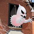Miniatyrbillede 3 af 5: Halloween Oppustelig Spøgelse med LED-lys til Indendørs og Udendørs Havepynt