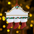 Miniatyrbilde 1 av 3: Julestrømper Juletre Hengende Dekor Hjemmefest DIY Gave 3pcs