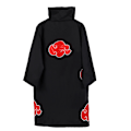 Miniatyrbillede 4 af 5: Akatsuki Uchiha Itachi Kappe Kostume Lang Kåbe m/ Pandebånd Ring L