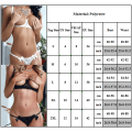 Miniatyrbild 3 av 3: Dam Dam Sexiga Underkläder Grimma Babydoll Erotiska Underkläder Sovkläder Plus Size Black XL