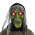 Pikkukuva 1 / 5: Noidan naamio Halloween-naamio Pelottava lateksipäähine juhliin