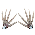 Pikkukuva 3 / 5: 3D Halloween Painetut nivelletyt sormien jatkeet koriste black left hand