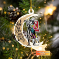 Miniatyrbild 3 av 3: The Nightmare Before Christmas Jack & Sally Hängande Julgranspynt D