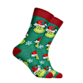 Miniatyrbild 1 av 2: Grinchens strumpor för flickor och pojkar - Jul- och julklapp C