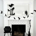 Pikkukuva 4 / 5: Halloween Lentävät Linnut Seppeleet Bannerit Lippu Juhlakoriste