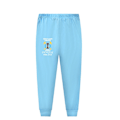 Pikkukuva 3 / 5: Tyttöjen Stitch-asu, kevät- ja syyslasten kotiasusetti light blue 140cm