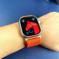 Miniatyrbild 2 av 5: S9 Ultra Smart Watch 2,02" HD Big Screen Herr Dam Smartwatch Bluetooth Call Bluetooth Musik Sömnövervakning Trådlös watch Orange
