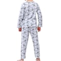 Miniatyrbild 3 av 5: Barnens avslappnade bekväma långärmade hemmaplagg pyjamas med tecknade motiv Ultraman 134-140cm