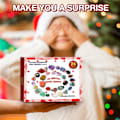 Miniatyrbild 3 av 5: Julkalender med kristaller - 24 dagar, adventnedräkning, läkande kalender, julblindbox