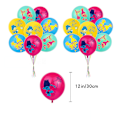 Miniatyrbillede 2 af 4: Trolls 3 Film Fødselsdagsdekorationer Cupcake Toppers Balloner Baggrund Banner