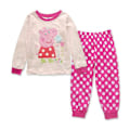 Miniatyrbild 1 av 4: Barn Peppa Pig Långärmad T-shirt+Byxor Outfits Pyjamas PJ Set Sovkläder Nattkläder Halloween Present A 120cm