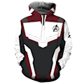 Miniatyrbild 1 av 4: Marvel Avengers 4 3D-tryckt Hoodie för Män Tröja T-shirt Jacka Sweater