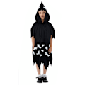 Pikkukuva 1 / 4: Lapsen aaveasu Cosplay-asu Halloween-karnevaalimekko black L