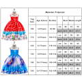 Miniatyrbilde 3 av 3: Jenters Juleball Tutu Kjole Bryllup Prinsesse Brudepike red-C