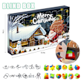 Miniatyrbillede 2 af 4: Jule Nedtælling 24 stk. Adventskalender Blind Box Juleferie Børnelegetøjsgave