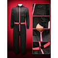 Miniatyrbild 3 av 5: Squid Game 2 Uniform Svart Jumpsuit - Squid Game 2 Långärmad Jumpsuit Kläder - Squid Game 2 Uniform Svart Jumpsuit XL