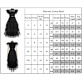Miniatyrbild 5 av 5: Wednesday Addams Cosplay Kostymset Nevermore Academy Skoluniform Vuxen XL