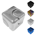 Miniatyrbillede 3 af 4: Fidget Legetøj Fidget Cube Børn Metal Fidgets Spinner Skrivebordslegetøj Gave silvery