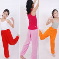Miniatyrbild 4 av 5: Flickor Harem Byxor Sport Casual Enkla Byxor Lösa Mjuka Leggings orange