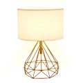 Miniatyrbilde 1 av 9: Bordlampe med kabelbryter - Dekorasjon for stue - soverom, vinduskarm, metall