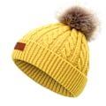 Miniatyrbild 1 av 2: Höst-Vinter Päls Pompom Barnhatt Grey 40-50cm