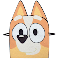 Miniatyrbild 5 av 7: Halloween-kostymer Barn Pojke Bluey Hundvänner Cosplay-kostym Maskeraddräkt Jul Fest Jumpsuit Orange 130cm