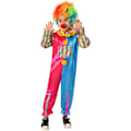 Pikkukuva 2 / 5: Klovnipuku lapsille Pojat Klovnipuku Hauska sirkus Naamiaisasu Halloween Joulu Karnevaaliasu XL