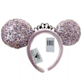 Miniatyrbillede 1 af 5: Disneyland Minnie Mouse Ører Tiara Paillet Prinsesse Krone Hårbøjle Udklædning