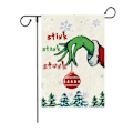 Miniatyrbillede 1 af 3: Julehaveflag Udendørs julepynt Haveflag Banner E
