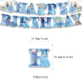 Miniatyrbild 4 av 4: Askungen Prinsessa Födelsedagsfest Dekorationer Banner Ballonger Tårta Toppers
