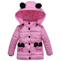 Miniatyrbild 1 av 5: Barn Pojkflicka Vinter Polka Dot Tryckt Pink Batterfly 110