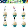 Miniatyrbilde 2 av 5: Rick And Morty-tema Bursdagsballonger Dekor Banner for Barn