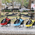 Miniatyrbillede 3 af 3: Surejoy Fjernstyret Helikopter One Key Take Off/Landing Fly blue