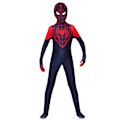 Miniatyrbild 1 av 3: Spider-Man Miles Barnkläder för Pojkar Halloween Cosplay Fest Jumpsuit 100cm