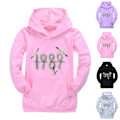 Miniatyrbild 2 av 3: Barn Pojkar Flickor 1989 Taylor Sweatshirt Hoodies Långärmad Tröja Jumper Toppar Grey 140cm