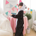 Pikkukuva 1 / 2: Lasten eläimet sarjakuva haalari fleece pyjama cosplay-asu E 100cm