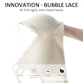 Miniatyrbillede 4 af 5: Dame Sømløs Komfortabel BH Behagelig Shapeware Sports Stretch Crop Support Toppe White M