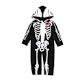 Pikkukuva 2 / 4: Halloween-asu vastasyntyneelle poikavauvalle, luurankohaalari 80cm