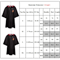 Miniatyrbild 4 av 5: Barnkläder Pojkflicka Världsbokdagen Harry Potter Gryffindor Robe Kappa Kostym Cosplay Boys M