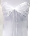 Pikkukuva 2 / 2: 25 KPL Hääjuhlien Sisä- ja Ulkokoriste Tuolin Selkä Lanka bleach 25pcs