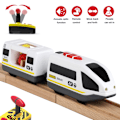Miniatyrbilde 1 av 5: Tre Lokomotiv med Batteri Fjernkontroll Jernbanesystem