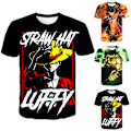 Miniatyrbild 2 av 5: Son Goku T-shirt Pojk Anime Dragon Ball Z T-shirt Cartoon Toppar Tee Barn Pojkar T-shirts Barnkläder Sommar Kortärmad Topp C 140cm