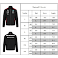 Miniatyrbild 8 av 8: Red Bull Racing Team F1 Herr Softshell Jacka Dragked Lätta Jackor Långärmad Rock L
