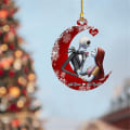 Miniatyrbild 2 av 3: The Nightmare Before Christmas Jack & Sally Hängande Julgranspynt A