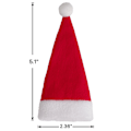 Miniatyrbillede 2 af 5: 10 stk. Julemandshueholder Julebordsservice Bestikholder Dekoration 10PCS