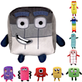 Pikkukuva 3 / 3: Sarjakuva Numberblocks pehmonukke pehmeä täytetty lelu lapsille joululahjaksi 9